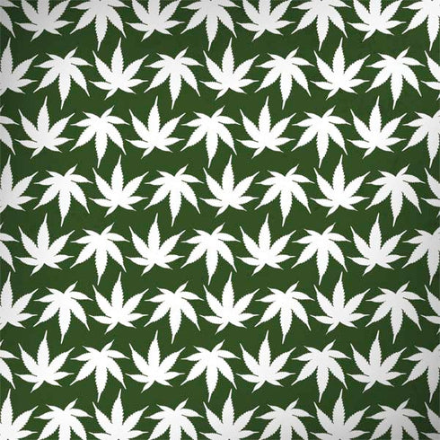 Marijuana Leaf White Pattern Surface Book 2 13.5in Skin