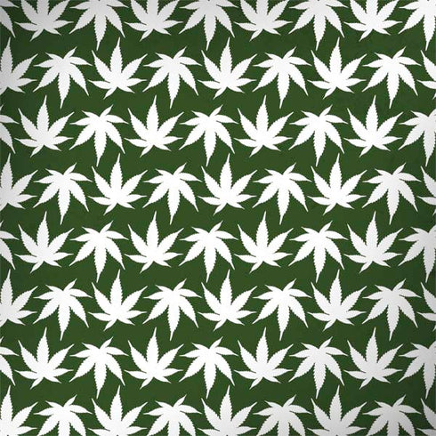 Marijuana Leaf White Pattern Surface Book 2 15in Skin