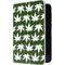 Marijuana Leaf White Pattern Surface Duo Skin