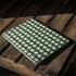 Marijuana Leaf White Pattern Surface Laptop 3 13.5in Skin