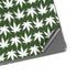 Marijuana Leaf White Pattern Surface Pro 8 Skin