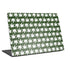 Marijuana Leaf White Pattern Universal Laptop 12in (9.8 x 6.8in) Skin