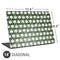 Marijuana Leaf White Pattern Universal Laptop 14in (11.4 x 8.2in) Skin