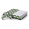 Marijuana Leaf White Pattern Xbox One S Console and Controller Bundle Skin
