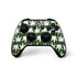 Marijuana Leaf White Pattern Xbox One X Controller Skin