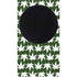 Marijuana Leaf White Pattern Xbox Series S Skins