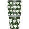 Marijuana Leaf White Pattern Yeti 30oz Rambler Tumbler Skin