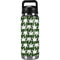 Marijuana Leaf White Pattern YETI Rambler 26oz Bottle Skin