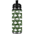 Marijuana Leaf White Pattern YETI Rambler 26oz Bottle Skin