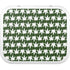 Marijuana Leaf White Pattern YETI Roadie 24 Hard Cooler Skin