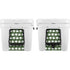 Marijuana Leaf White Pattern YETI Tundra 75 Hard Cooler Skin