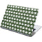 Marijuana Leaf White Pattern Yoga 910 2-in-1 14in Touch-Screen Skin