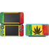 Marijuana Rasta Distressed Nintendo 2DS XL (2017) Skin