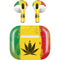 Marijuana Rasta Distressed Apple AirPods (3rd Gen 2021) Skin