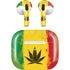 Marijuana Rasta Distressed Apple AirPods (3rd Gen 2021) Skin