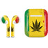 Marijuana Rasta Distressed Apple AirPods Skin