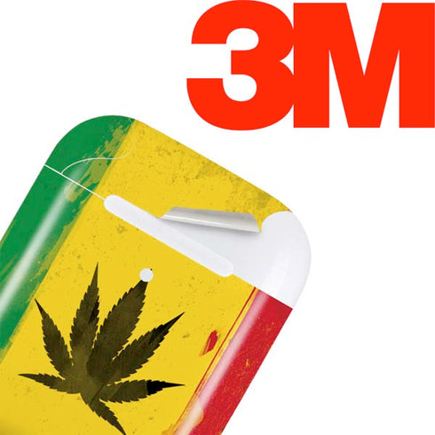 Marijuana Rasta Distressed Apple AirPods Skin