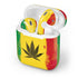 Marijuana Rasta Distressed Apple AirPods Skin