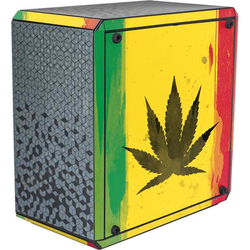 Marijuana Rasta Distressed Cooler Master MasterBox Q300L Mini Tower Skin