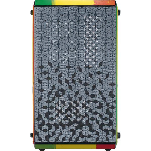 Marijuana Rasta Distressed Cooler Master MasterBox Q300L Mini Tower Skin