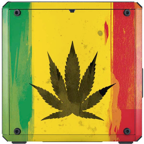 Marijuana Rasta Distressed Cooler Master MasterBox Q300L Mini Tower Skin