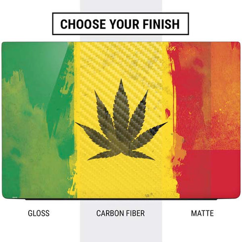 Marijuana Rasta Distressed Dell Vostro Skin