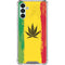 Marijuana Rasta Distressed Galaxy A13 5G Clear Case