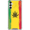 Marijuana Rasta Distressed Galaxy A14 5G Clear Case