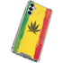 Marijuana Rasta Distressed Galaxy A14 5G Clear Case
