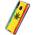 Marijuana Rasta Distressed Galaxy A30 Clear Case