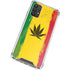 Marijuana Rasta Distressed Galaxy A32 5G Clear Case