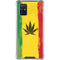 Marijuana Rasta Distressed Galaxy A71 5G Clear Case