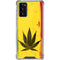 Marijuana Rasta Distressed Galaxy Note20 5G Clear Case