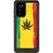 Marijuana Rasta Distressed Galaxy Note20 5G Waterproof Case