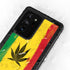 Marijuana Rasta Distressed Galaxy Note20 Ultra 5G Waterproof Case