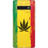 Marijuana Rasta Distressed Galaxy S10 Skin