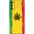 Marijuana Rasta Distressed Galaxy S20 Fan Edition Skin