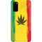 Marijuana Rasta Distressed Galaxy S20 Lite Case