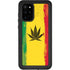 Marijuana Rasta Distressed Galaxy S20 Plus Waterproof Case