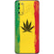 Marijuana Rasta Distressed Galaxy S20 Skin