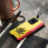 Marijuana Rasta Distressed Galaxy S20 Ultra 5G Pro Case