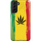 Marijuana Rasta Distressed Galaxy S21 Plus 5G Pro Case