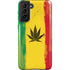 Marijuana Rasta Distressed Galaxy S21 Plus 5G Pro Case