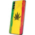 Marijuana Rasta Distressed Galaxy S21 Plus 5G Skin