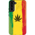 Marijuana Rasta Distressed Galaxy S22 Plus Pro Case