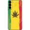 Marijuana Rasta Distressed Galaxy S22 Plus Skin