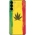 Marijuana Rasta Distressed Galaxy S22 Plus Skin