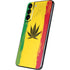 Marijuana Rasta Distressed Galaxy S22 Plus Skin