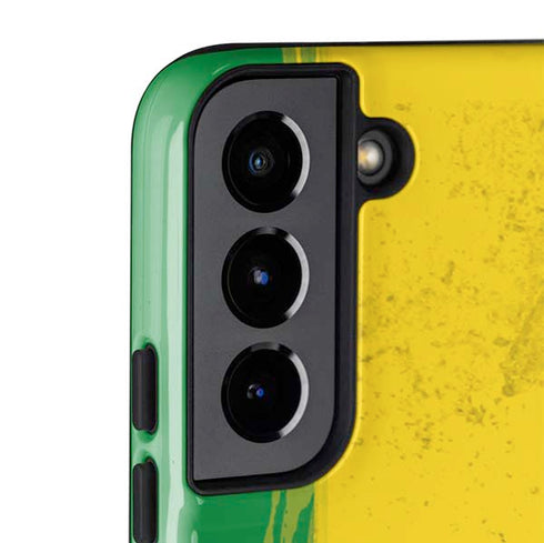 Marijuana Rasta Distressed Galaxy S22 Pro Case