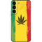Marijuana Rasta Distressed Galaxy S22 Skin
